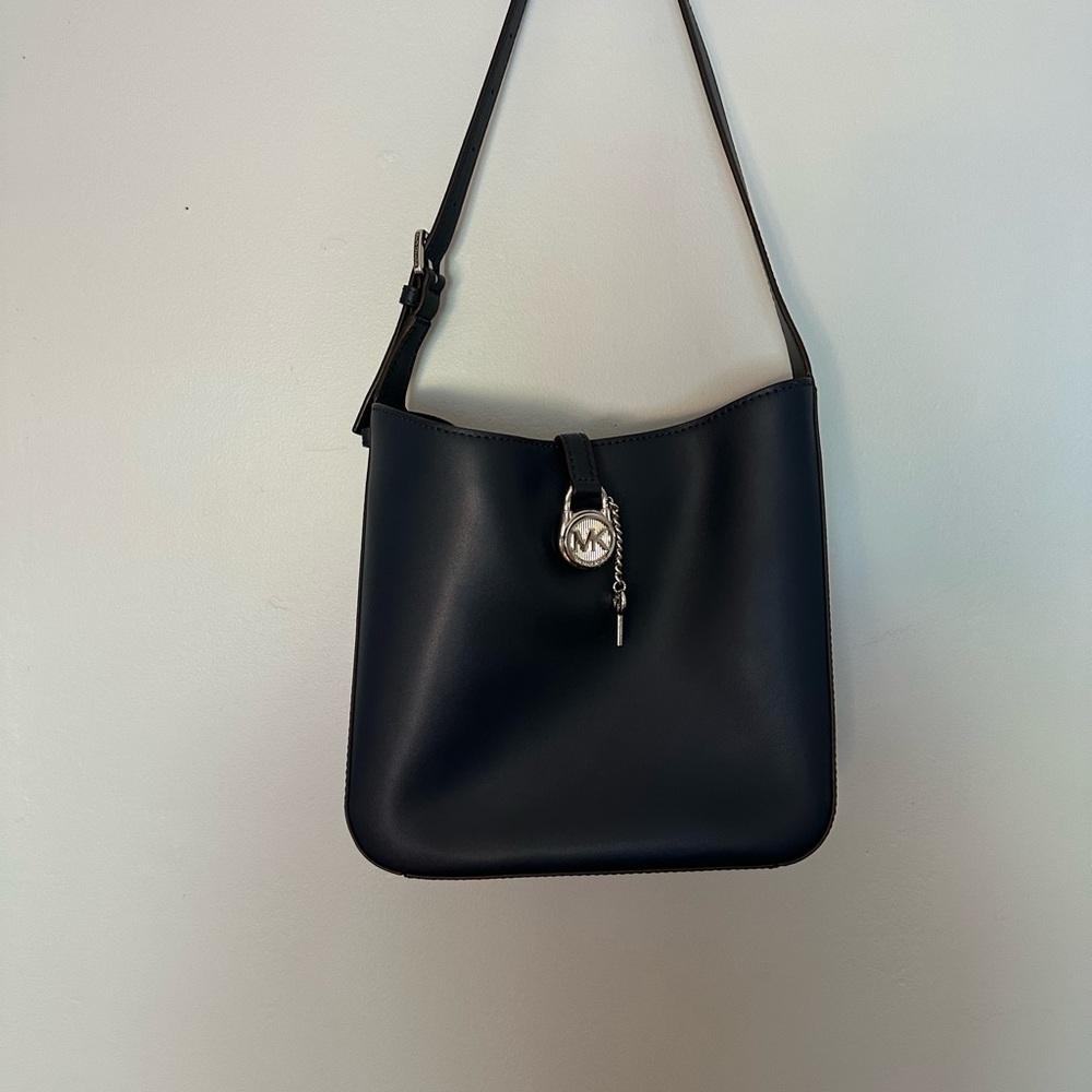 Michael Kors Navy Blue Shoulder Bag